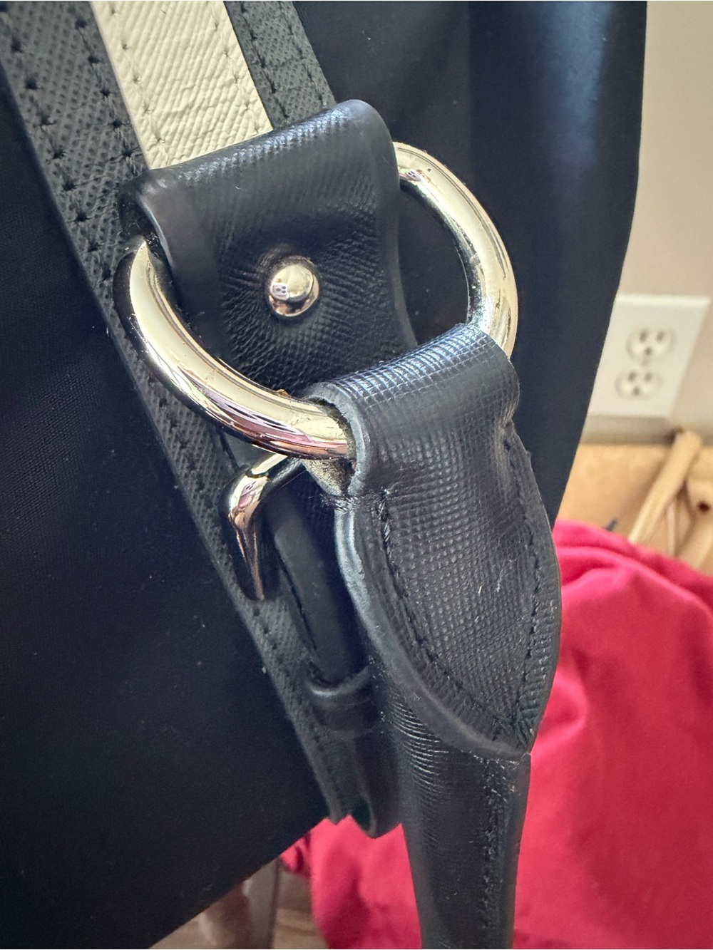 Prada Weekender Duffle Bag Tessuto Large Black $3800 - Picture 4 of 10